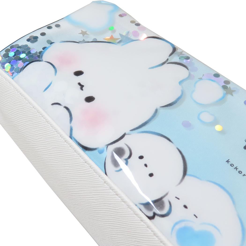 ツインファスナーペンケース ペンポーチ ふあみい カミオジャパン 筆箱 新学期準備文具 大容量 かわいい