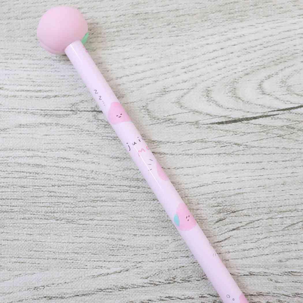 でかマスコット鉛筆 2B えんぴつ ジューシーなやさい もも 新入学 カミオジャパン 新学期準備文具 かわいい メール便可