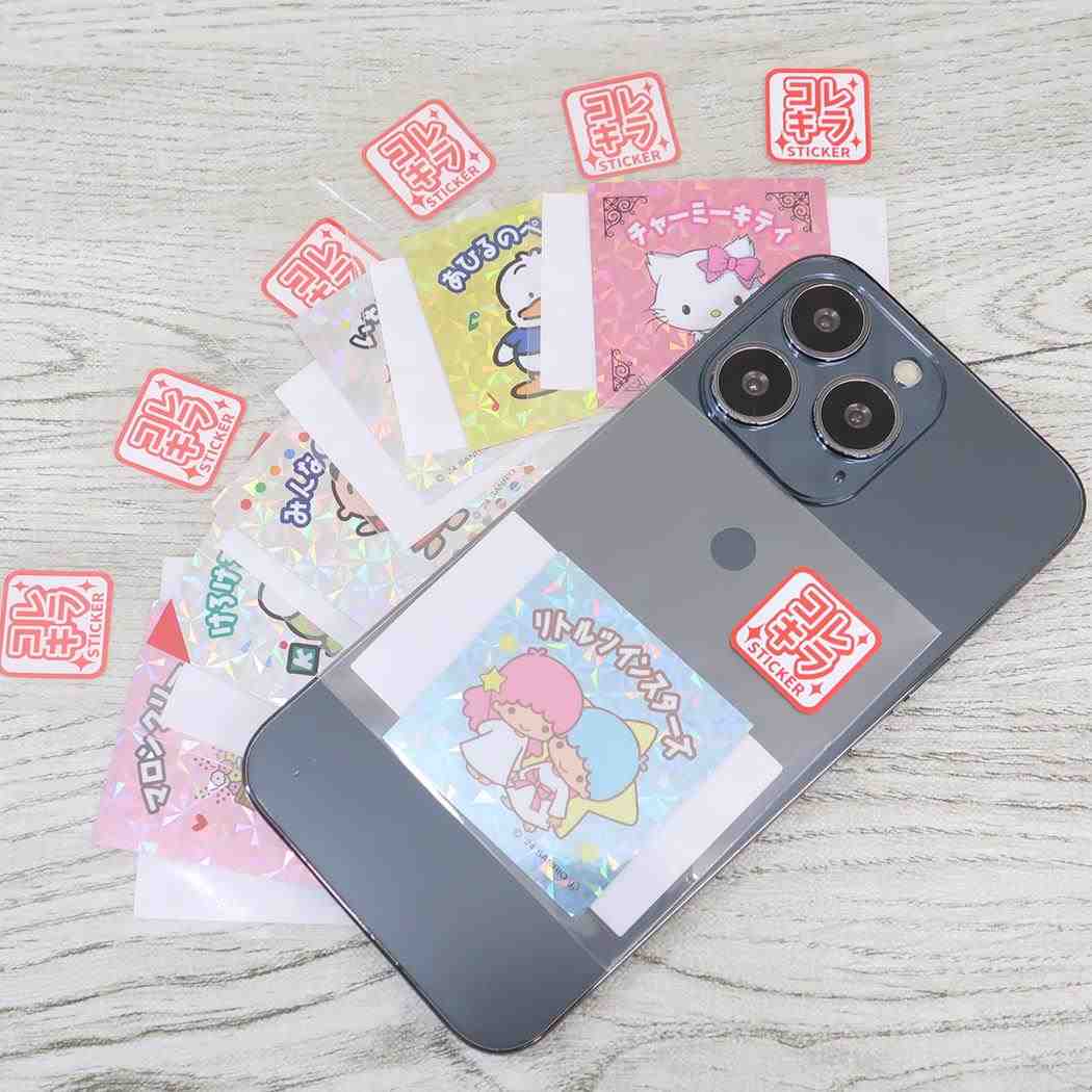 コレキラステッカー ステッカー いちごの王さま サンリオ カミオジャパン デコシール メール便可