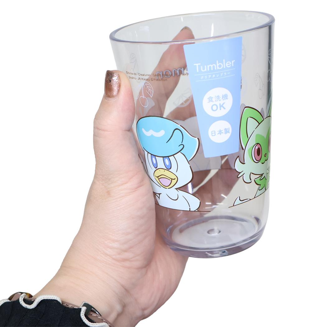 クリアタンブラー 450ml 透明 プラコップ ポケットモンスター ポケモンの輪 ポケモン カミオジャパン プレゼント 日本製