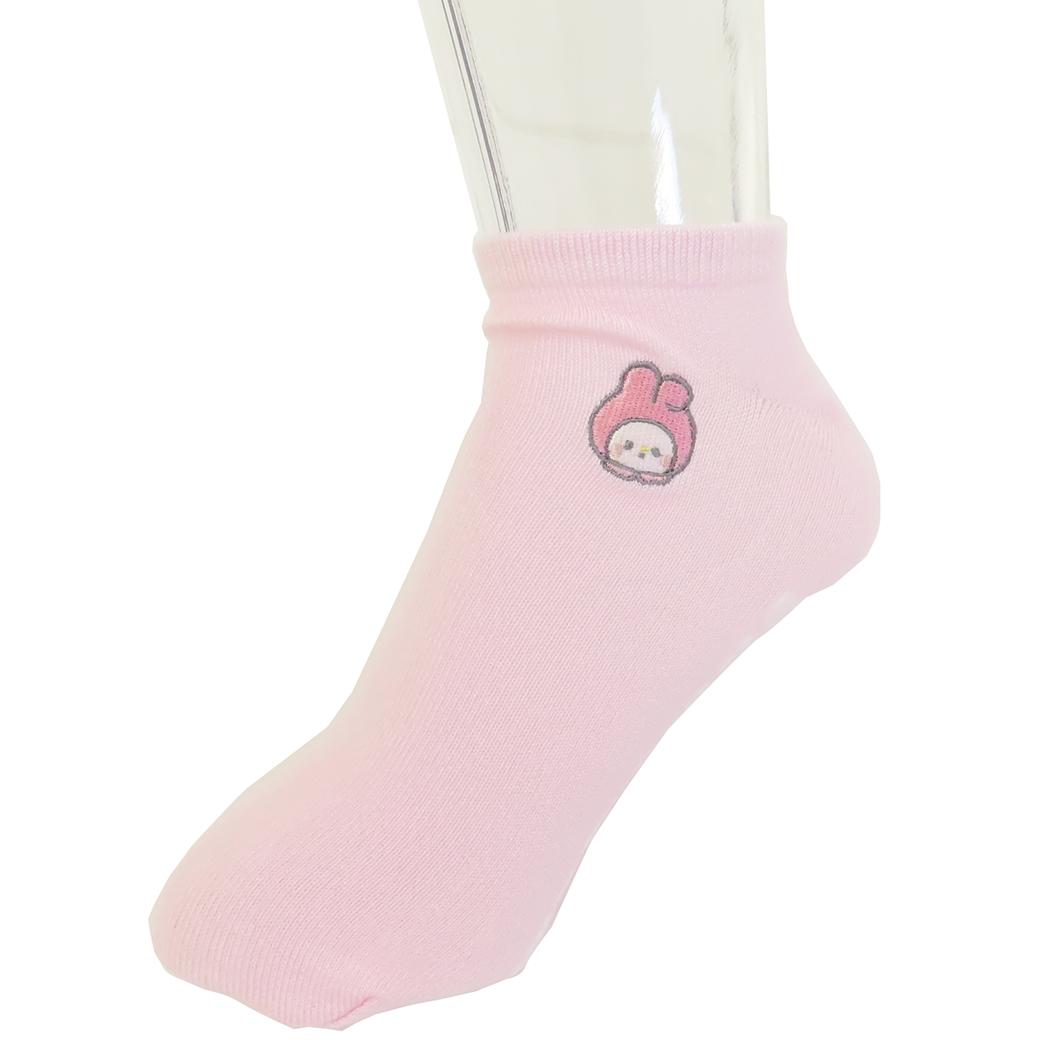 COOLソックス 女性用靴下 サンリオxもちぱん マイメロディ サンリオ カミオジャパン 熱中症対策 メール便可
