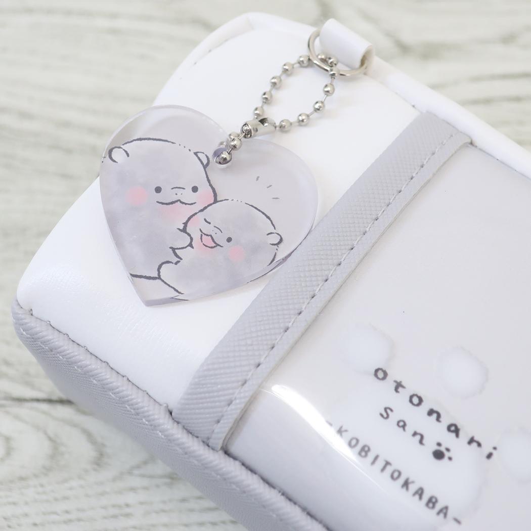 ツインファスナーペンケース ペンケース おとなりさん コビトカバ カミオジャパン 新学期準備文具 かわいい