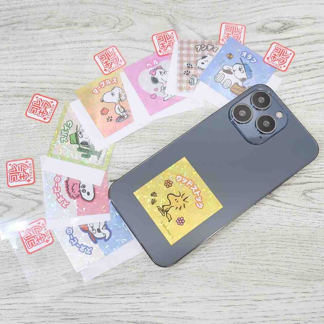 コレキラステッカー ステッカー スヌーピー ベル ピーナッツ カミオジャパン デコシール メール便可