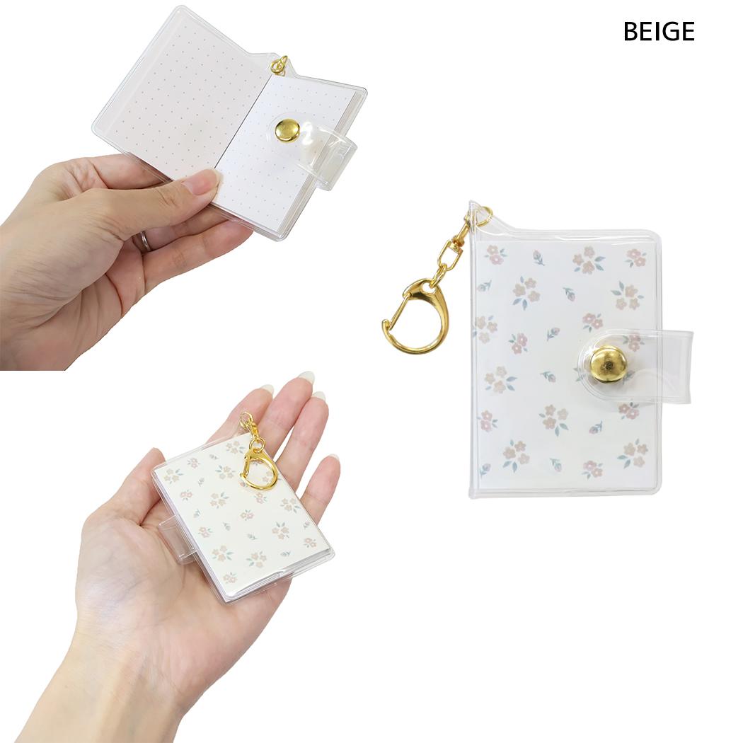 シール帳 大人のシール帳 MINI BOOK CHARM BEIGE カミオジャパン