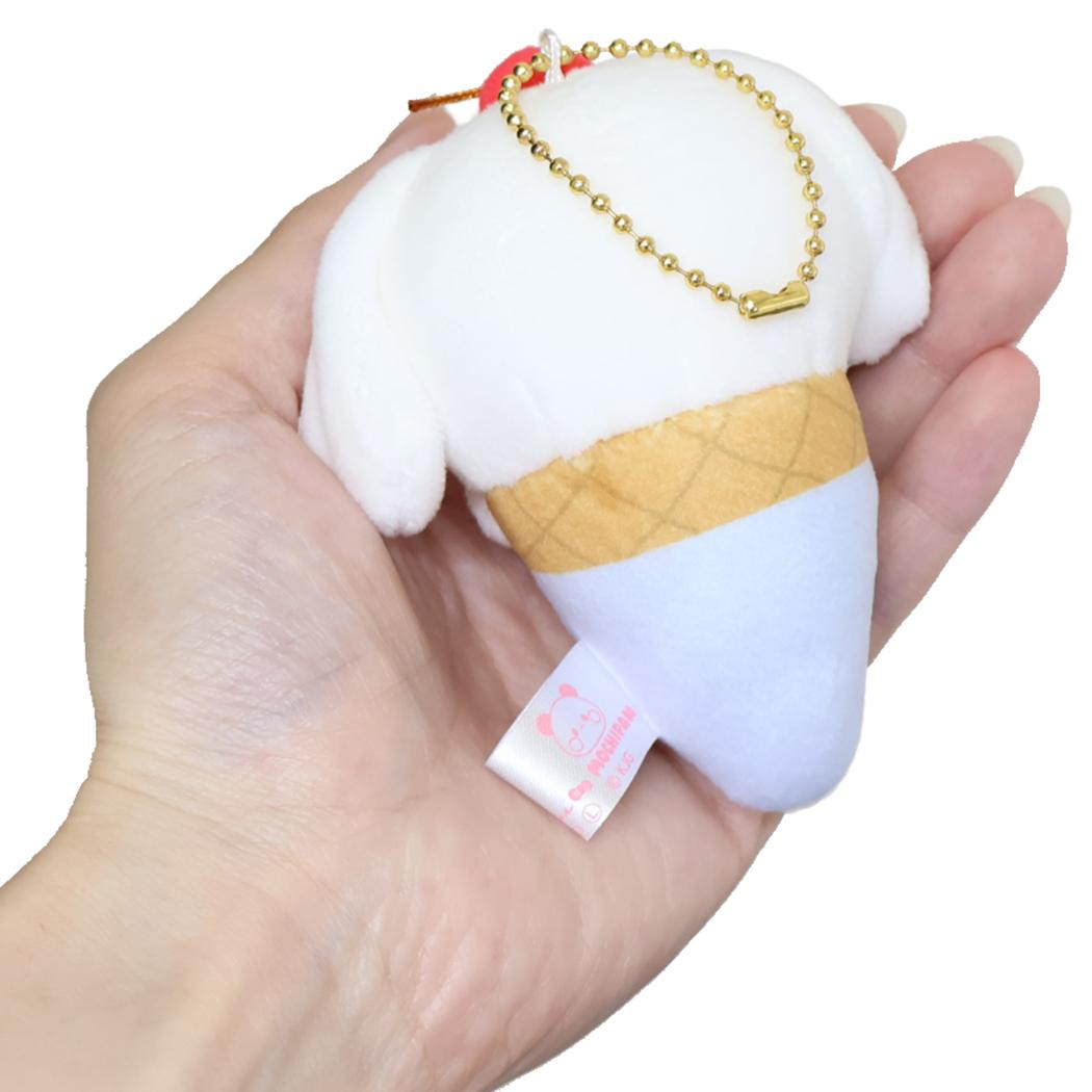 マスコットキーホルダー マスコット サンリオキャラクターズxもちもちぱんだ シナモロール アイス サンリオ カミオジャパン ミニぬいぐるみ