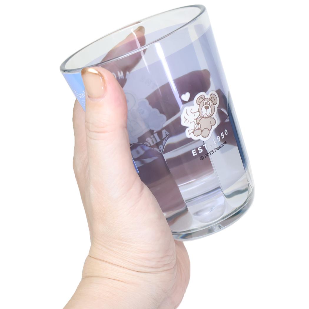 クリアタンブラー 370ml プラカップ スヌーピー スヌーピーとくま ピーナッツ カミオジャパン プラコップ