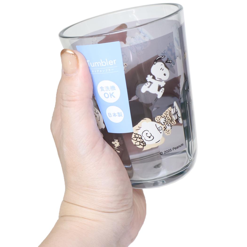 クリアタンブラー 370ml プラカップ スヌーピー Wow!Peanuts ピーナッツ カミオジャパン プラコップ