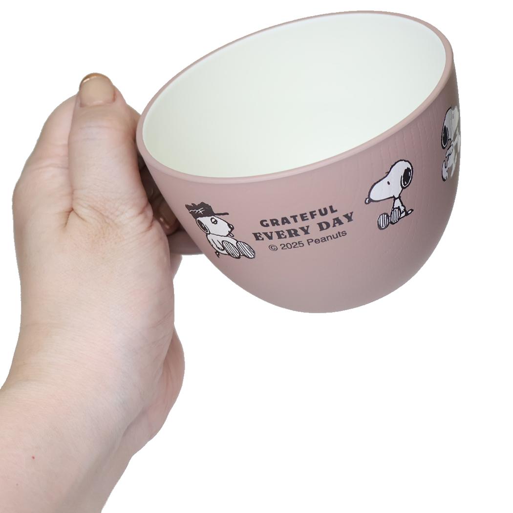 スープカップ マグカップ スヌーピー CONTENT&HAPPY ピーナッツ カミオジャパン 電子レンジ対応 割れにくい食器