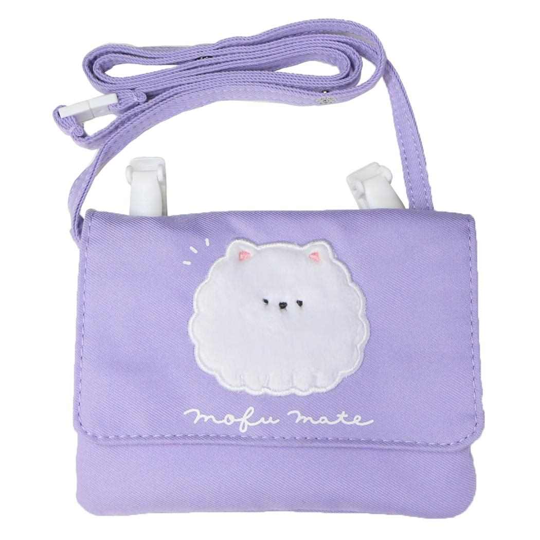 クリップポケット 横長タイプショルダーひもつき どこでもポッケ ポメ カミオジャパン キッズポシェット かわいい グッズ メール便可 シネマコレクション