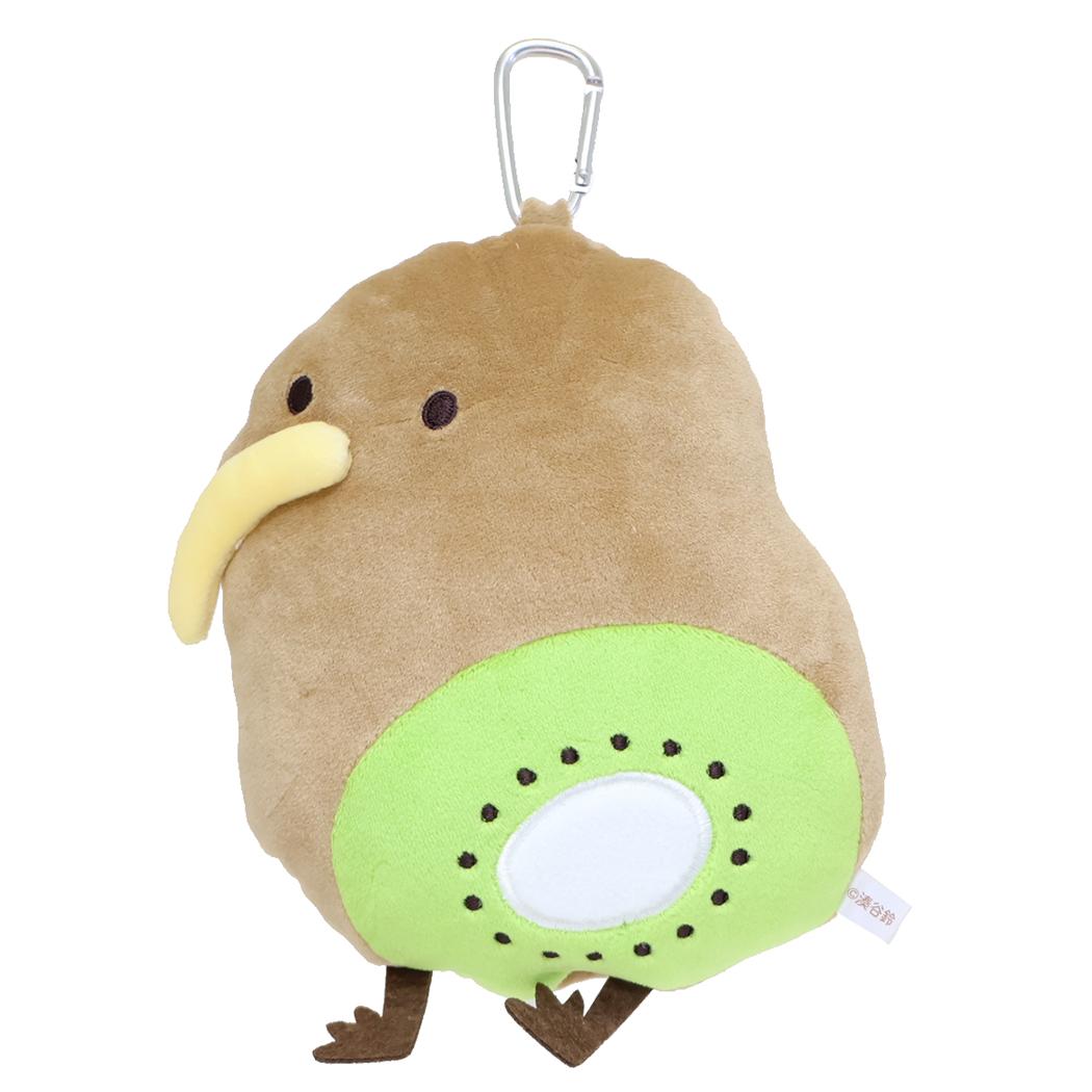 湊谷鈴ふれんず! ミニポーチ ぺたんこぬいポーチ 前向キウイ みなとや すず カミオジャパン 小物入れ かわいい グッズ シネマコレクション