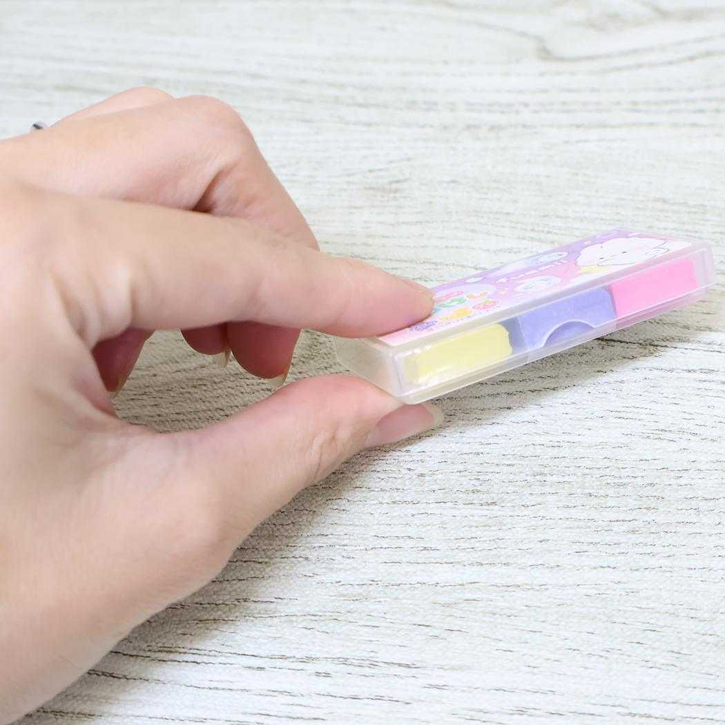 トリプルラメねりけし 消しゴム ふあみい カミオジャパン 新学期準備文具 かわいい メール便可