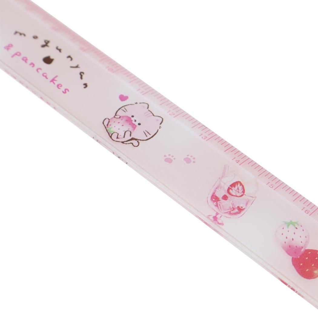 スリム17cm定規 ものさし もぐにゃん カミオジャパン 新学期準備文具 かわいい メール便可