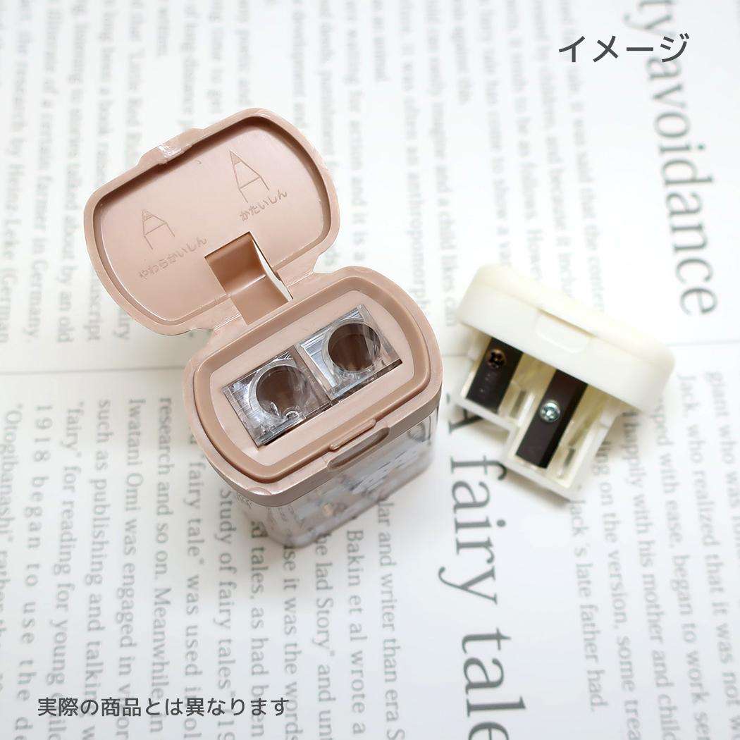 ツイン鉛筆削り えんぴつ削り ミャウミラージュ カミオジャパン 新学期準備文具 かわいい