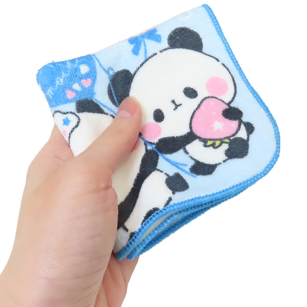ちびタオル ミニタオル もちもちぱんだ カミオジャパン 新学期準備雑貨 女の子 メール便可