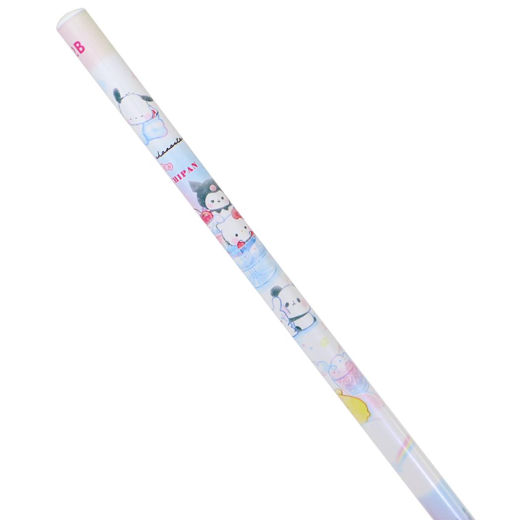 2B 丸軸 鉛筆 サンリオキャラクターズxもちもちぱんだ Colorful Sweets タテ サンリオ カミオジャパン えんぴつ 新学期準備文具 筆記用具 小学生 かわいい メール便可