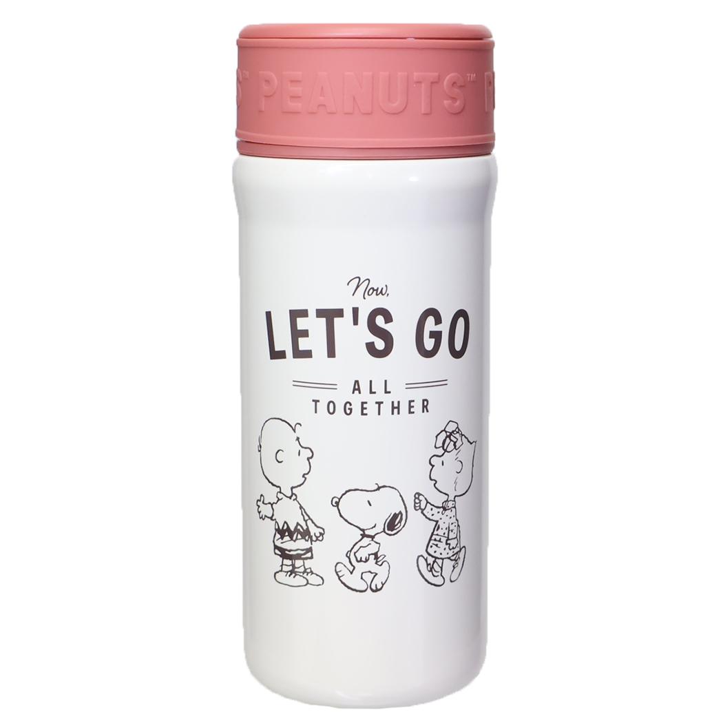 スヌーピー 保温保冷水筒 ステンレスボトル300ml てくてく ピーナッツ カミオジャパン プレゼント キャラクター グッズ シネマコレクション