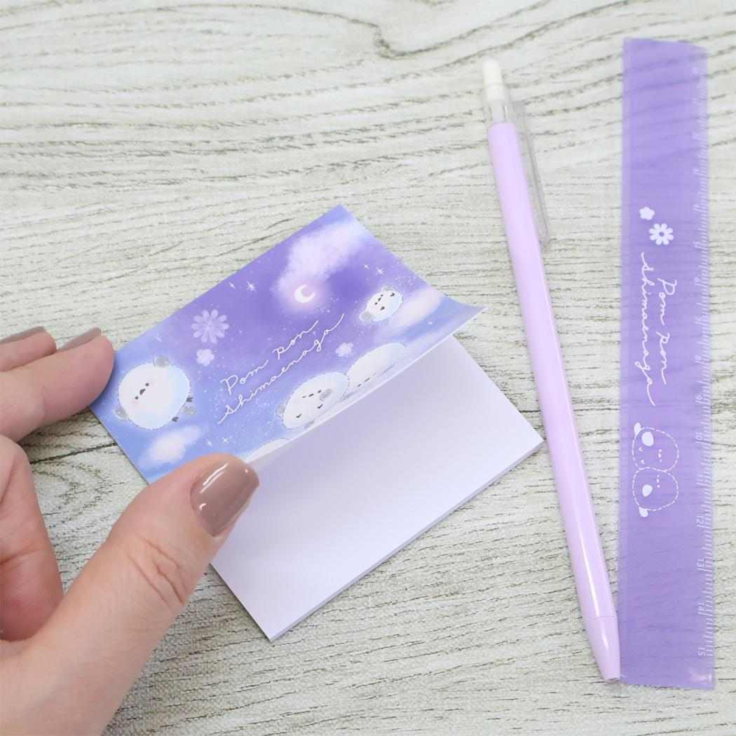 ステーショナリーギフトセット 文房具セット ぽんぽんシマエナガ カミオジャパン プレゼント かわいい