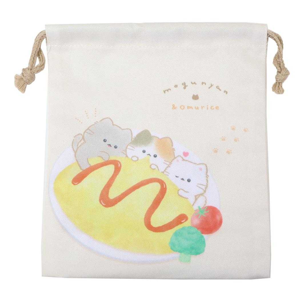もぐにゃん 巾着袋 マチ付き巾着 きんちゃくポーチ カミオジャパン 新学期準備 かわいい グッズ メール便可 シネマコレクション