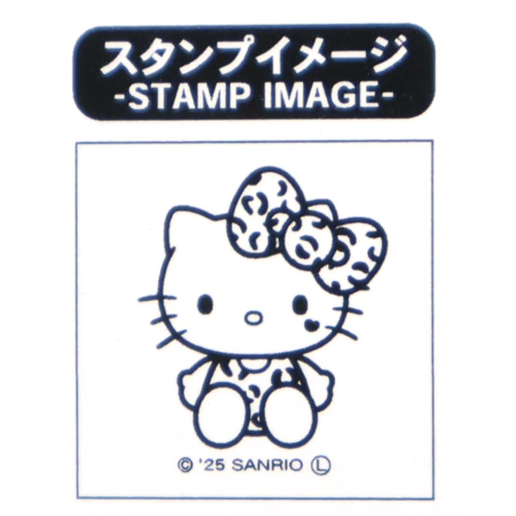 アクリルスタンドスタンプ はんこ ハローキティ ヒョウ サンリオ カミオジャパン コレクション雑貨 日本製