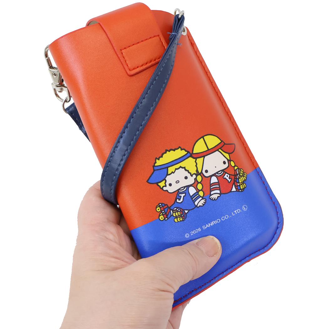 パティ&ジミー 眼鏡ケース フラットメガネケース あいさつ サンリオ カミオジャパン ハードタイプ キャラクター グッズ シネマコレクション