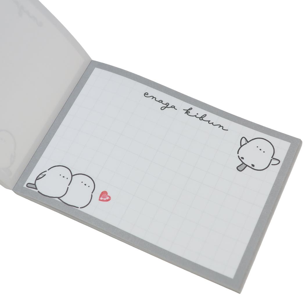 ミニメモ メモ帳 ずっとシマエナガ エナガキブン カミオジャパン 新学期準備文具 かわいい メール便可