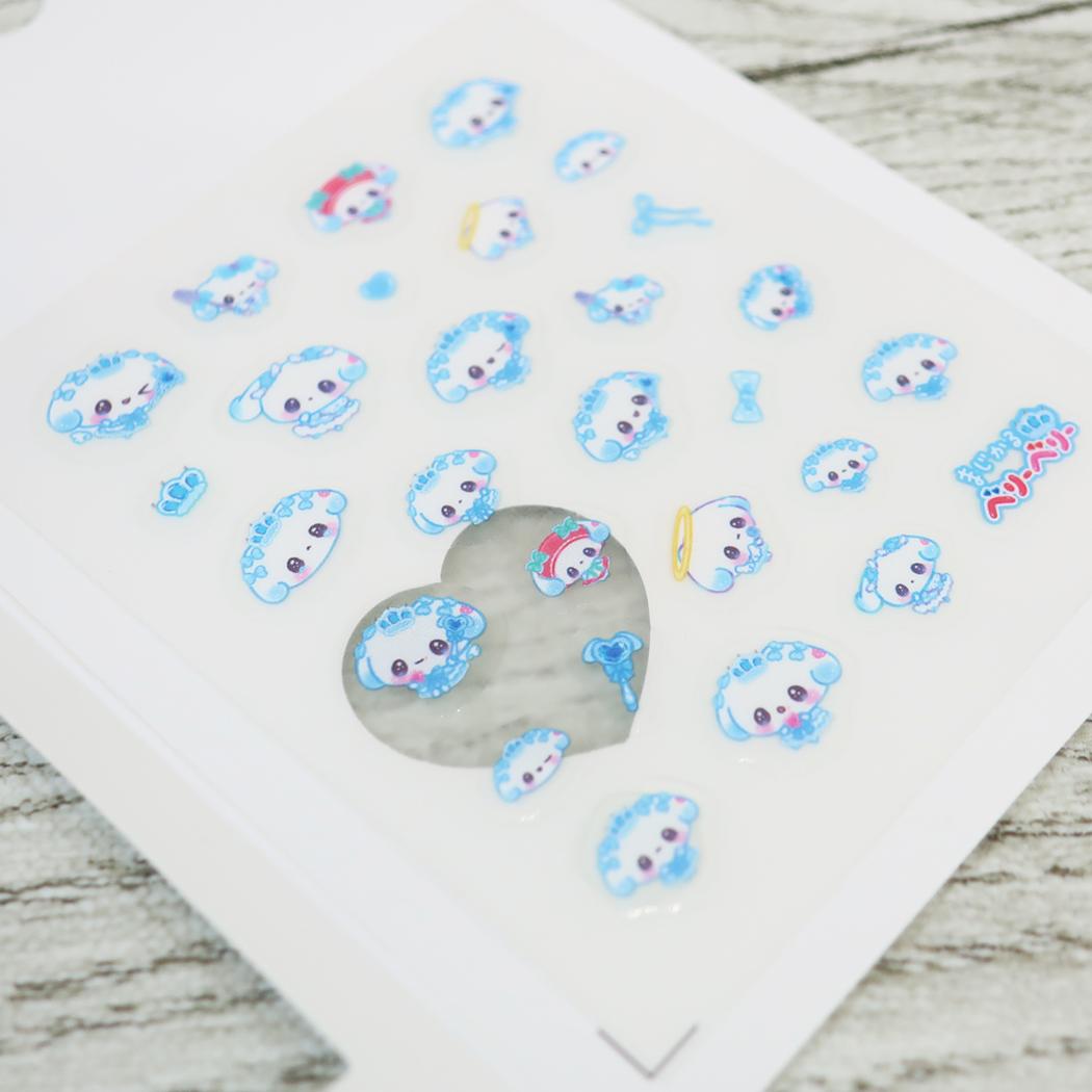 まじかるベリーベリー ネイルシール デコプチステッカー vol.3 ぶるべりー カミオジャパン ネイルステッカー かわいい グッズ メール便可 シネマコレクション