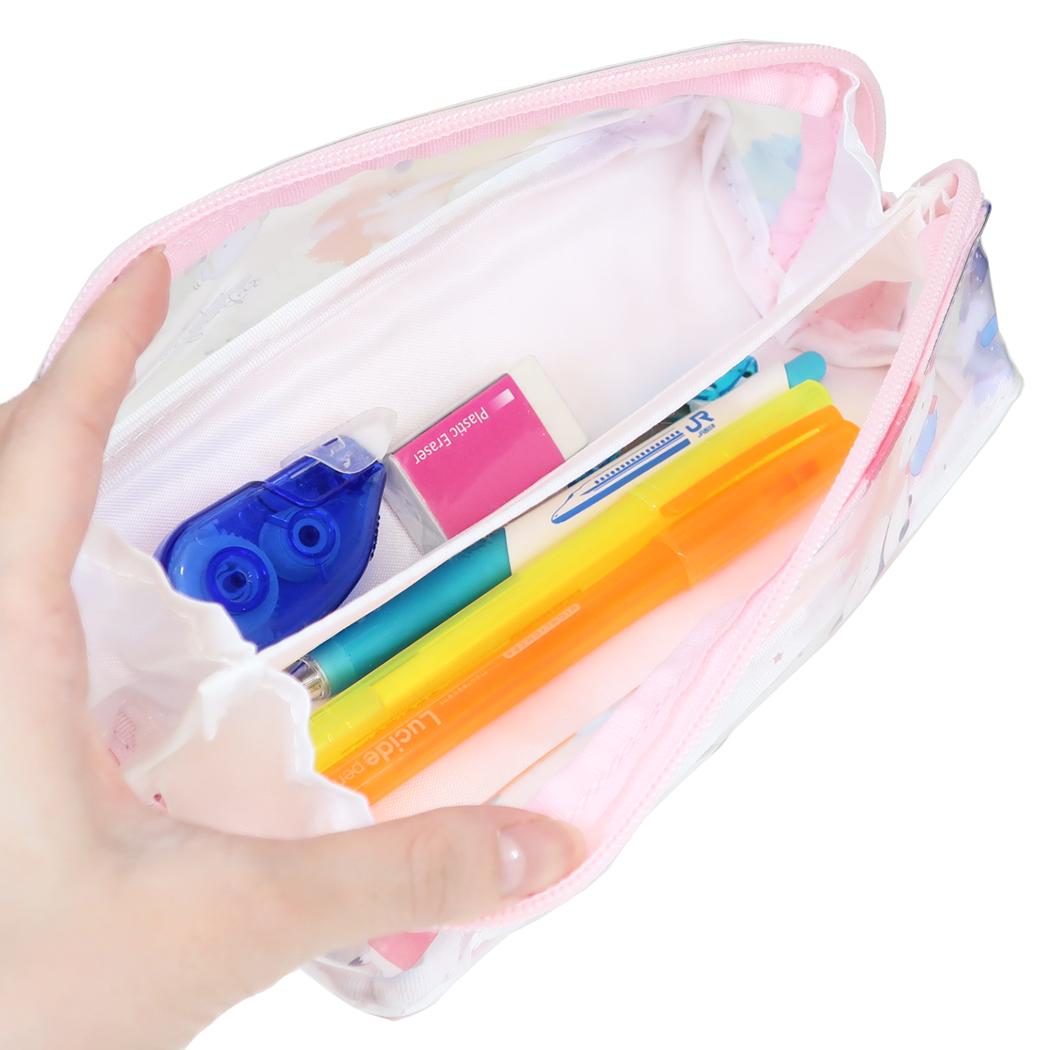 サンリオキャラクターズxもちもちぱんだ ペンポーチ ターンオープンペンケース SORAIRO OEKAKI Sanrio カミオジャパン