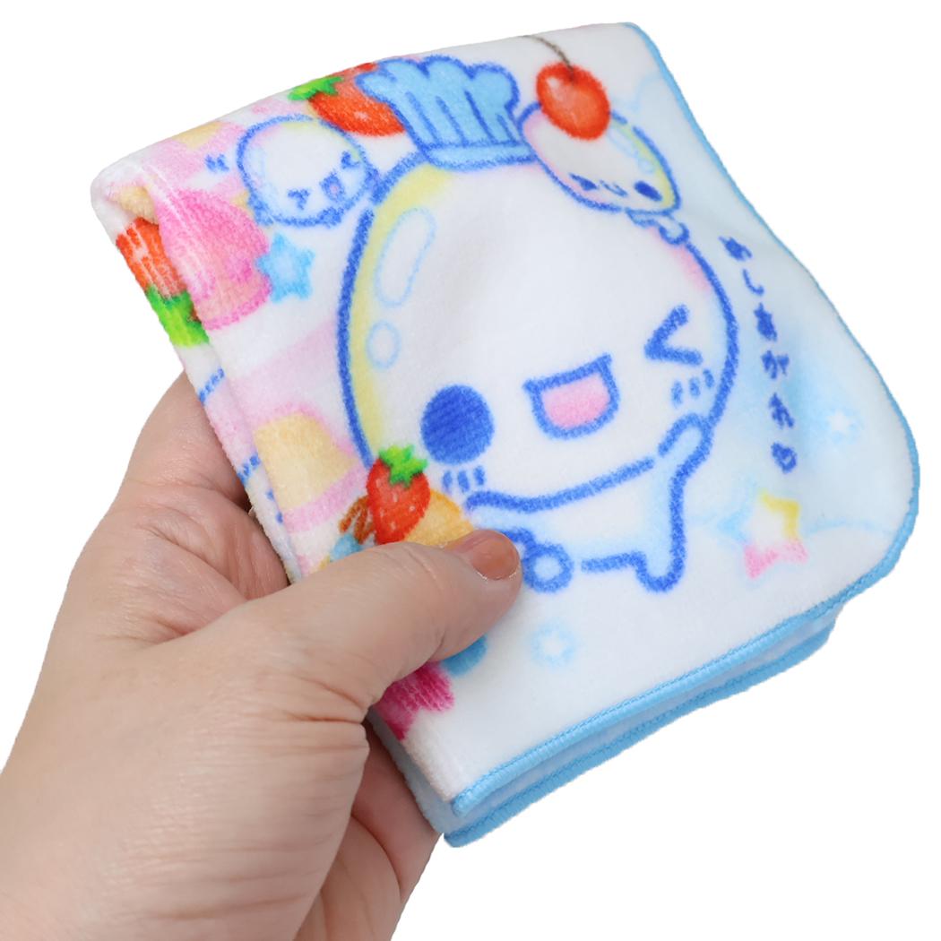 平成ファンシー ミニタオル ハンドタオル あわわちゃん ケーキ カミオジャパン 汗拭きタオル かわいい グッズ メール便可 シネマコレクション