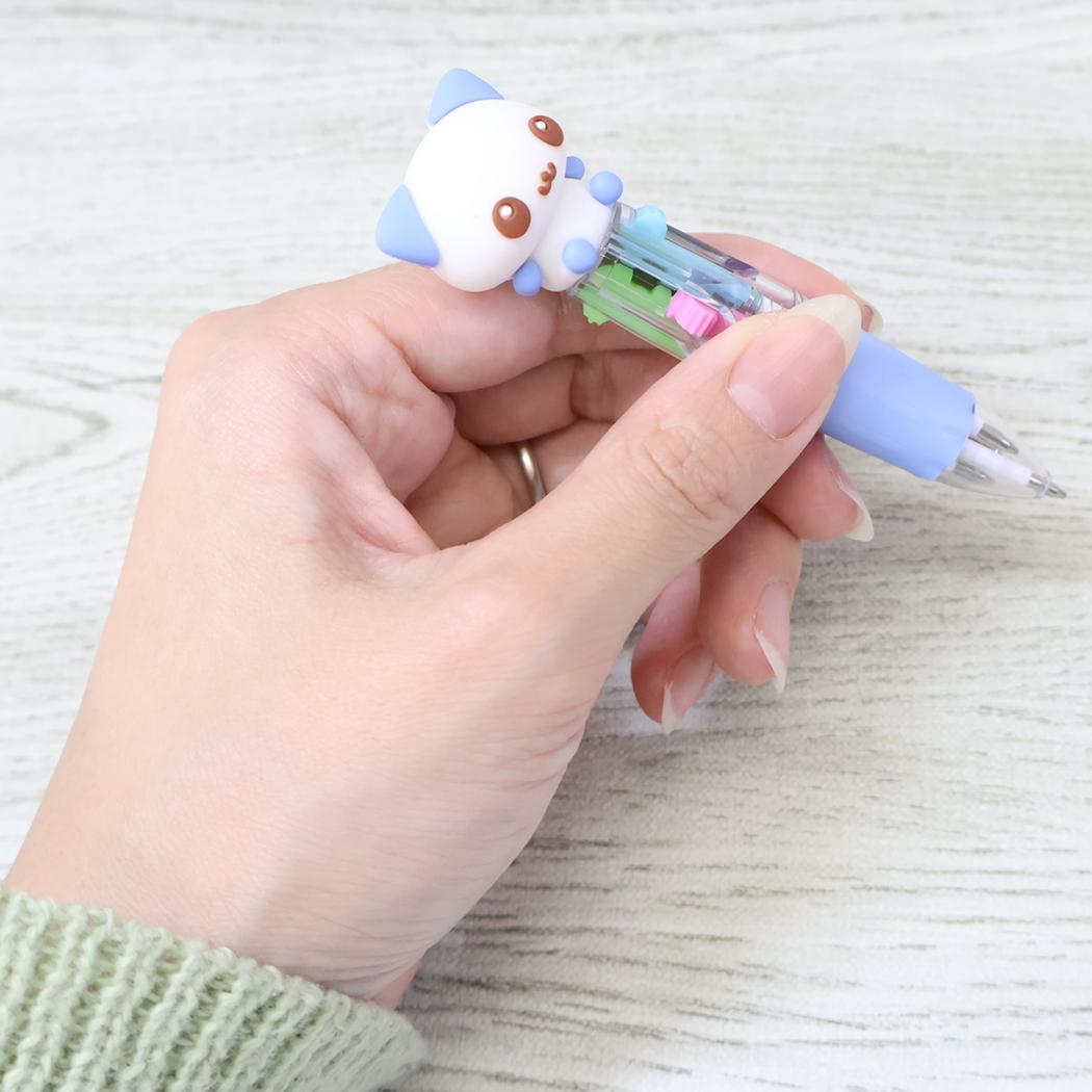 平成ファンシー ボールペン マスコットミニボールペン Happy March ブルー カミオジャパン 新学期準備文具 かわいい グッズ メール便可 シネマコレクション