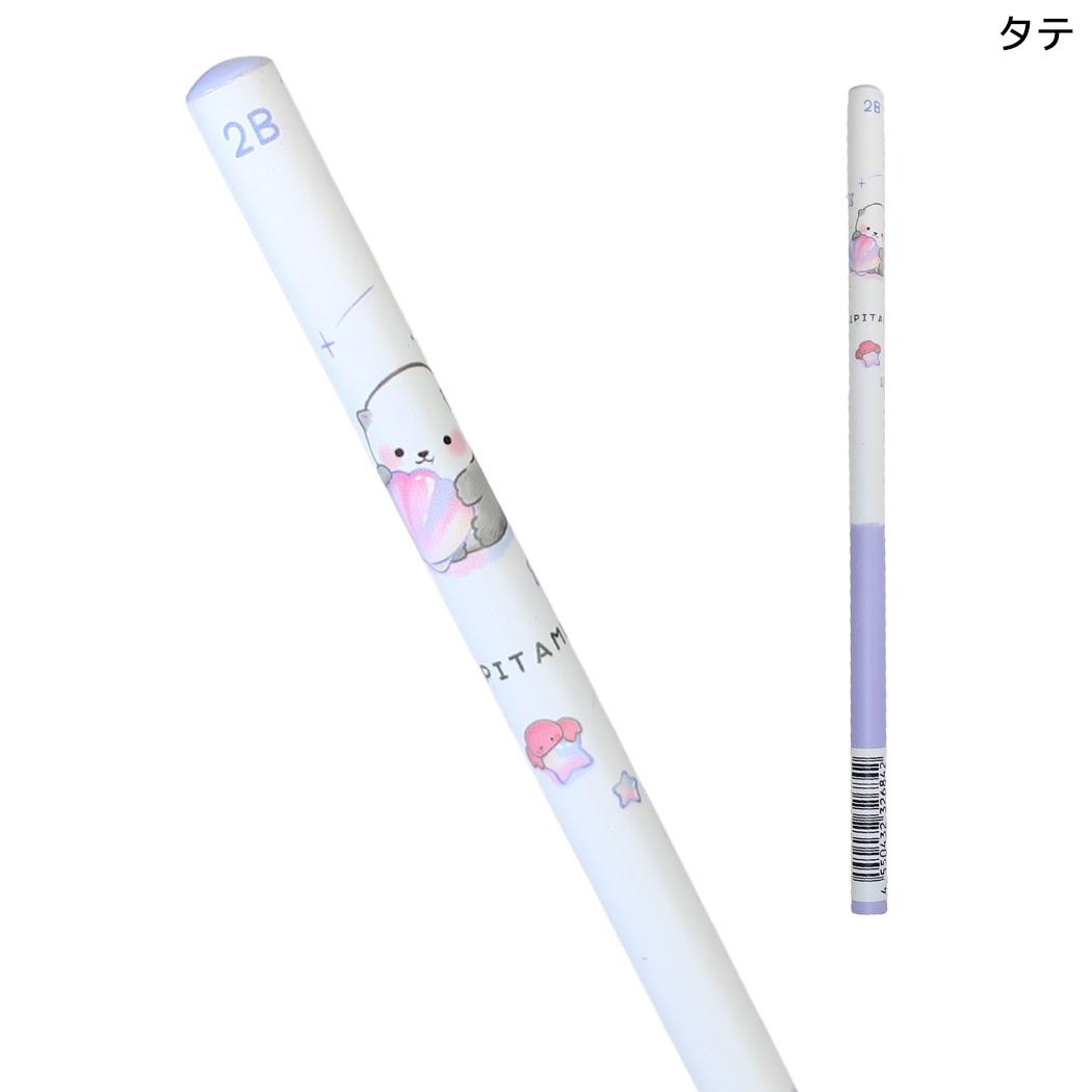 ぴぴたむず 鉛筆 2B 丸軸 タテ カミオジャパン