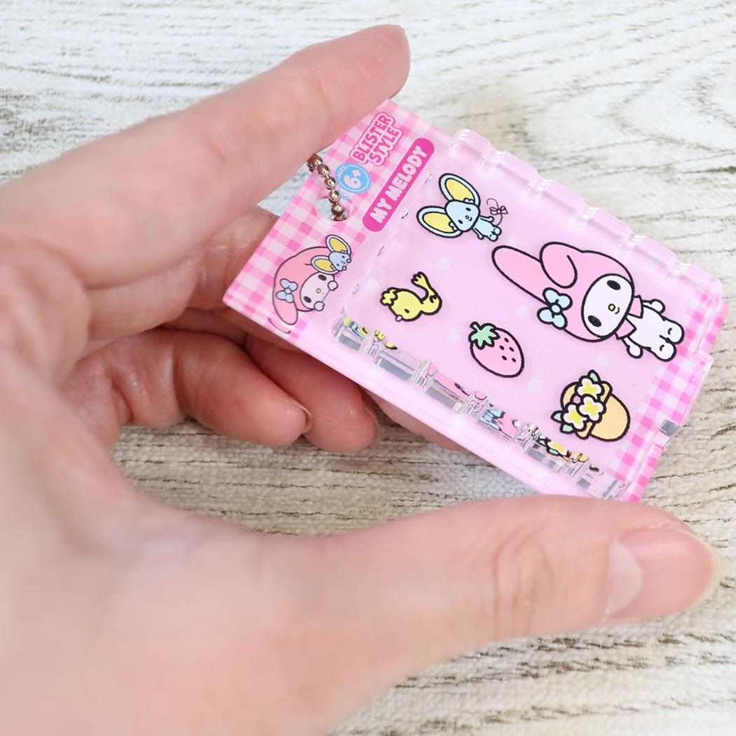 マイメロディ キーリング ブリスター風アクリルキーホルダー サンリオ カミオジャパン