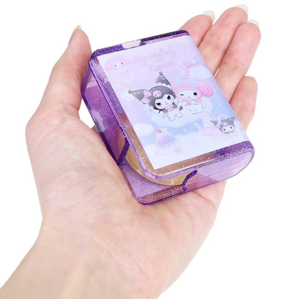 マイメロディ&クロミ 収納型テープカッター BOOK型セロハンテープ Starry sweets サンリオ カミオジャパン