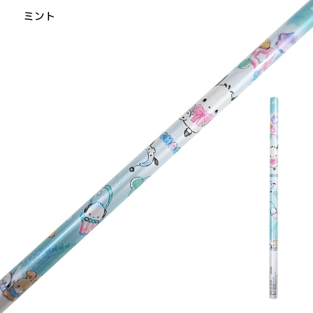 ポチャッコ えんぴつ ノーマル鉛筆2B ぷかぷか遊園地 ミント サンリオ カミオジャパン