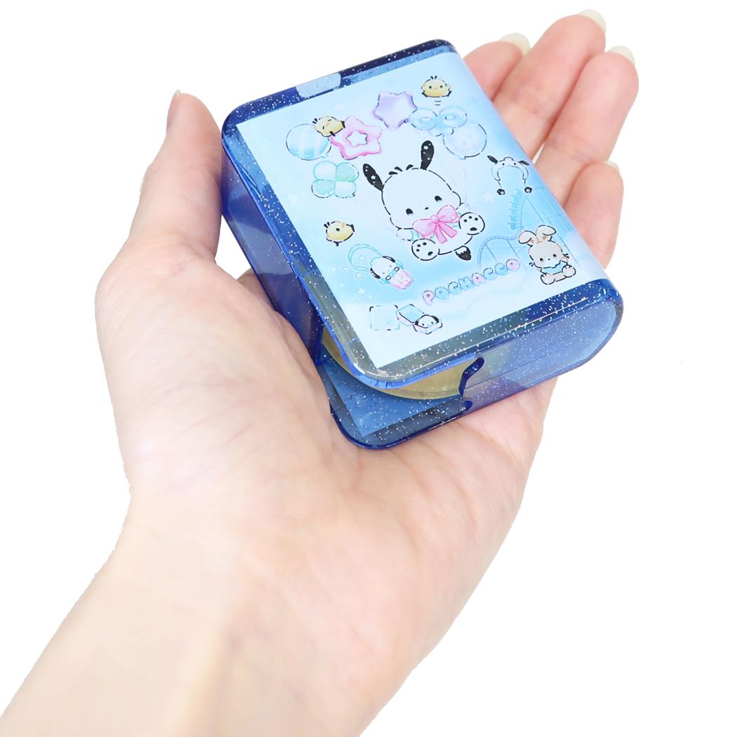 ポチャッコ 収納型テープカッター BOOK型セロハンテープ ぷかぷか遊園地 サンリオ カミオジャパン