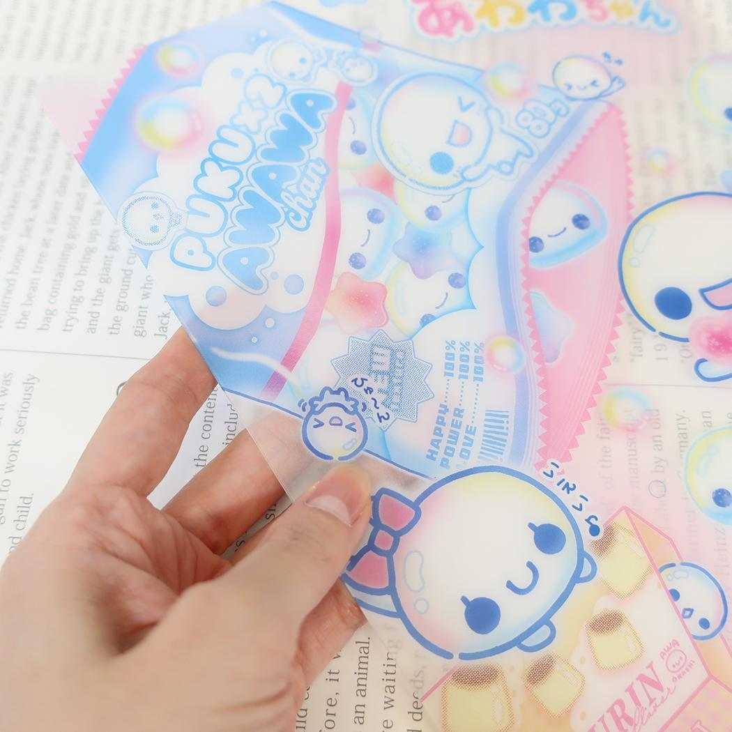 ぷくぷくあわわちゃん したじき 下敷き パッケージ カミオジャパン