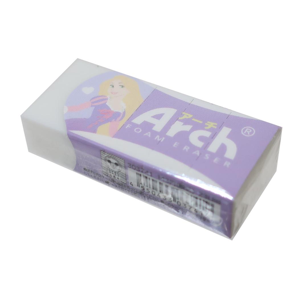 Archミニ消しゴム 消しゴム 塔の上のラプンツェル ラプンツェル 新入学 ディズニープリンセス カミオジャパン 新学期準備文具 メール便可