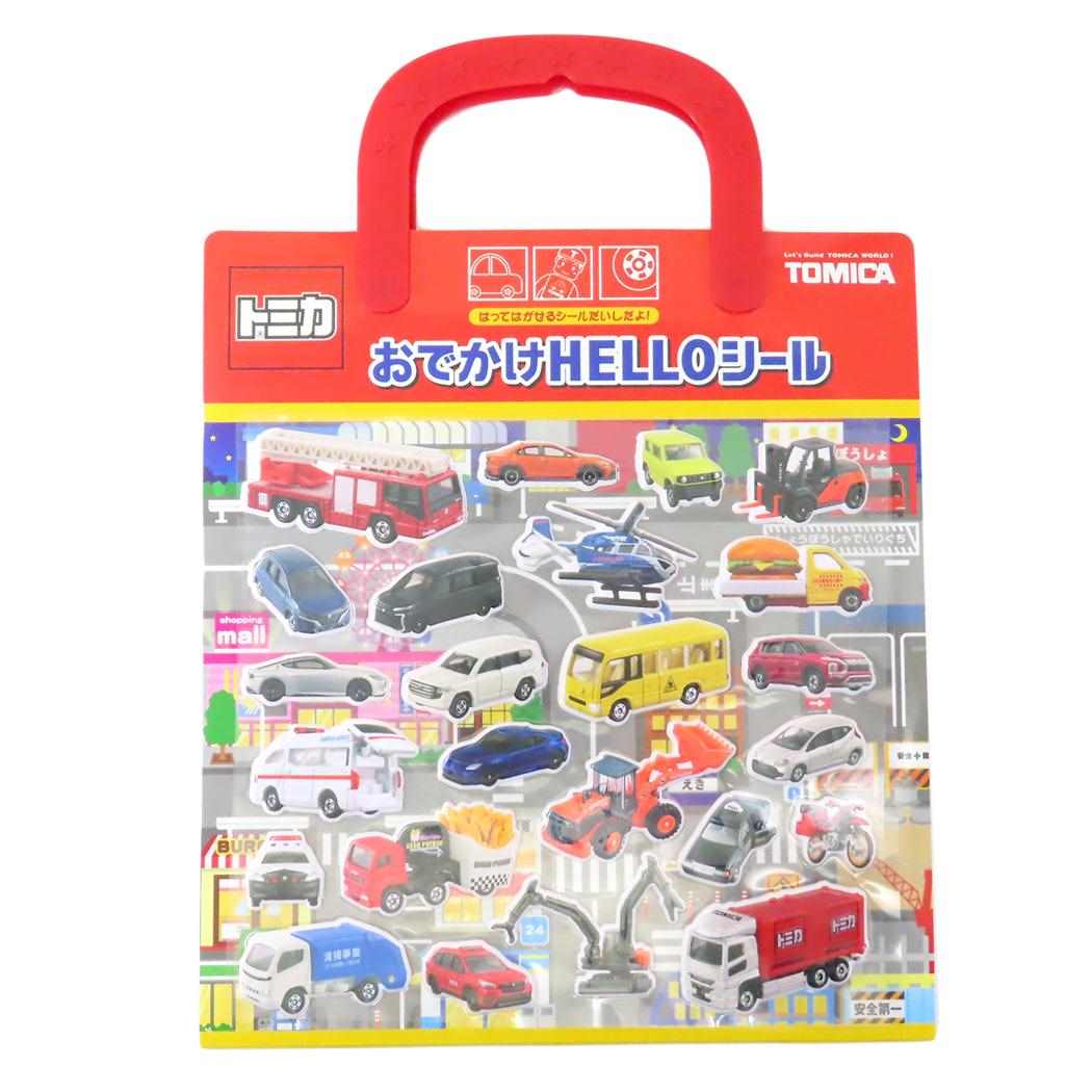 トミカ ジオラマステッカー おでかけHELLOシール 夜の都会 TOMICA カミオジャパン プレゼント キャラクター グッズ メール便可 シネマコレクション
