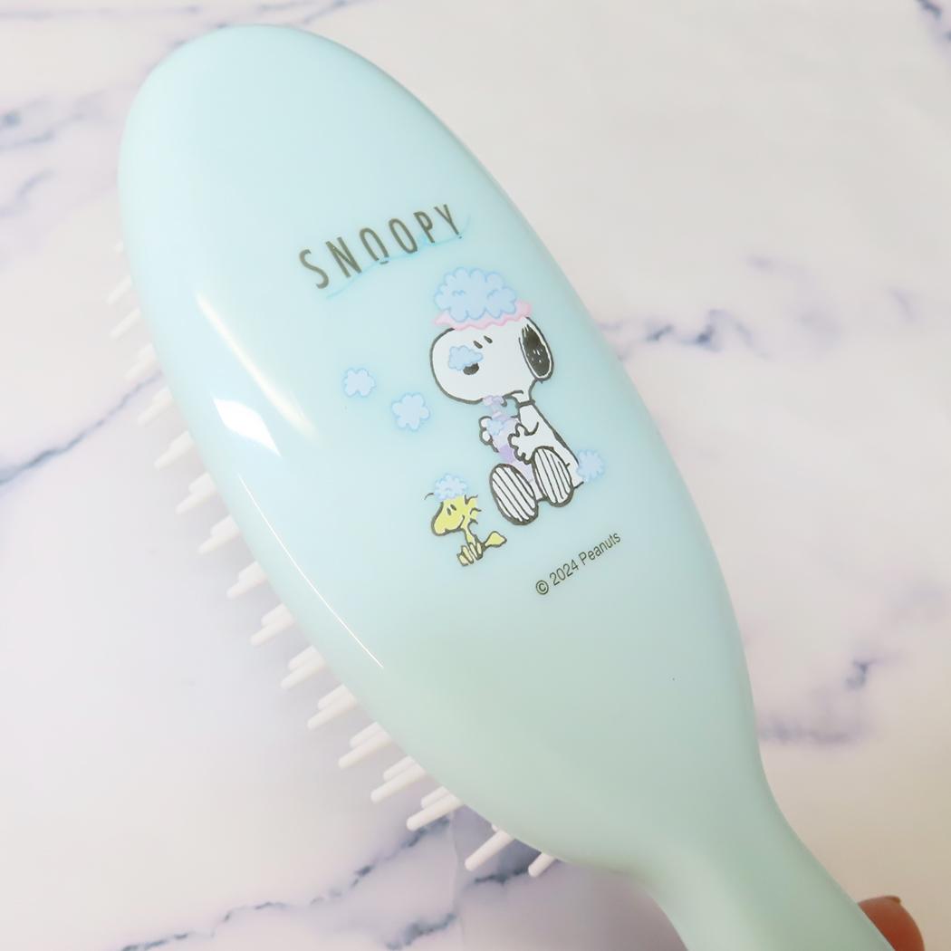 オイルブラシ ヘアブラシ スヌーピー ぽかぽかおふろじかん ピーナッツ カミオジャパン かわいい