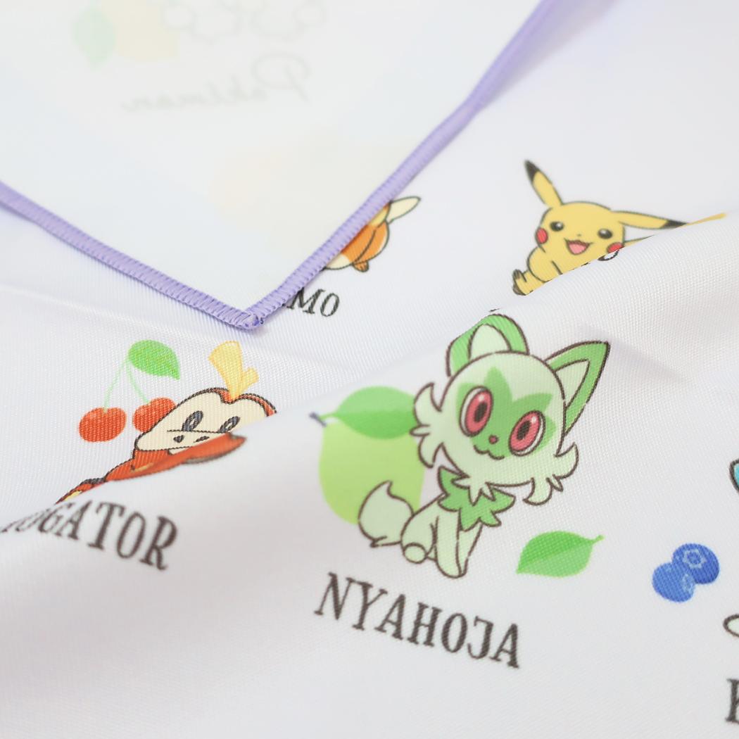 ポケットモンスター お弁当箱ナフキン ランチクロス フルーツいっぱい ポケモン カミオジャパン 新学期準備 キャラクター グッズ メール便可 シネマコレクション