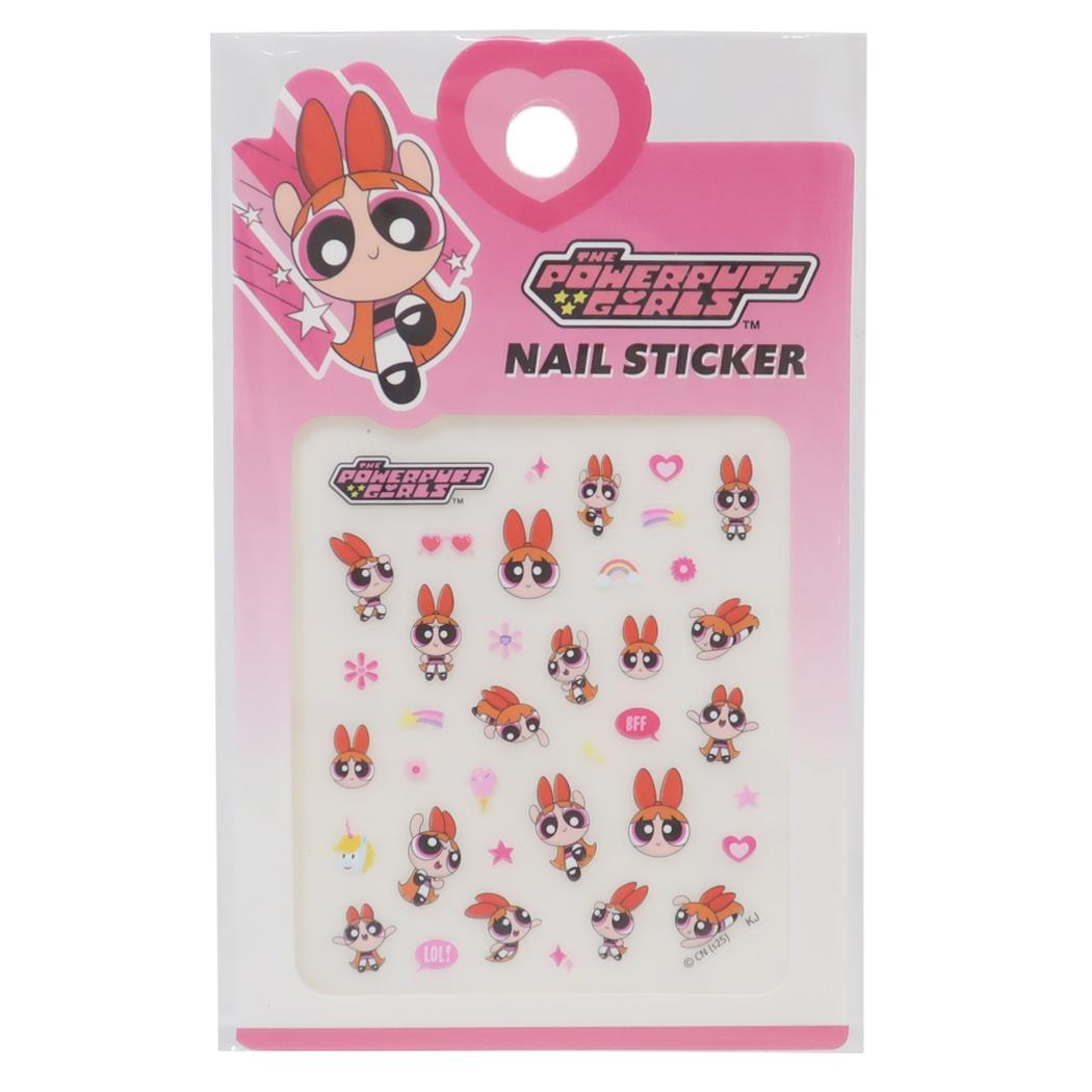 パワーパフガールズ コスメ雑貨 ネイルステッカー ブロッサム カミオジャパン かわいい キャラクター グッズ メール便可 シネマコレクション