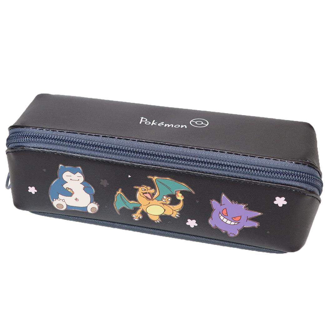 ポケットモンスター ペンケース ターンオープンマルチケース サクラブラック ポケモン カミオジャパン 筆箱 新学期準備文具 キャラクター グッズ シネマコレクション