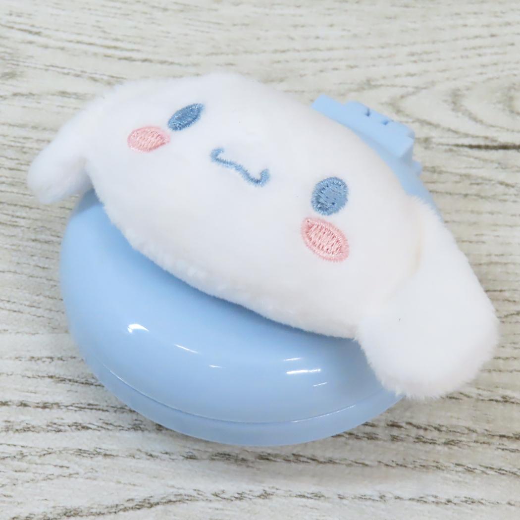 シナモロール 手鏡 ふわぬいミラーブラシ シナモロール サンリオ カミオジャパン プレゼント キャラクター グッズ シネマコレクション