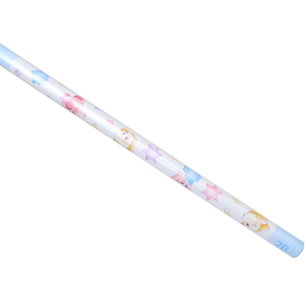 星のカービィ 鉛筆 2B 丸軸 Twinkling Stars 総柄 カミオジャパン えんぴつ 新学期準備文具 筆記用具 小学生 かわいい キャラクター グッズ メール便可 シネマコレクション
