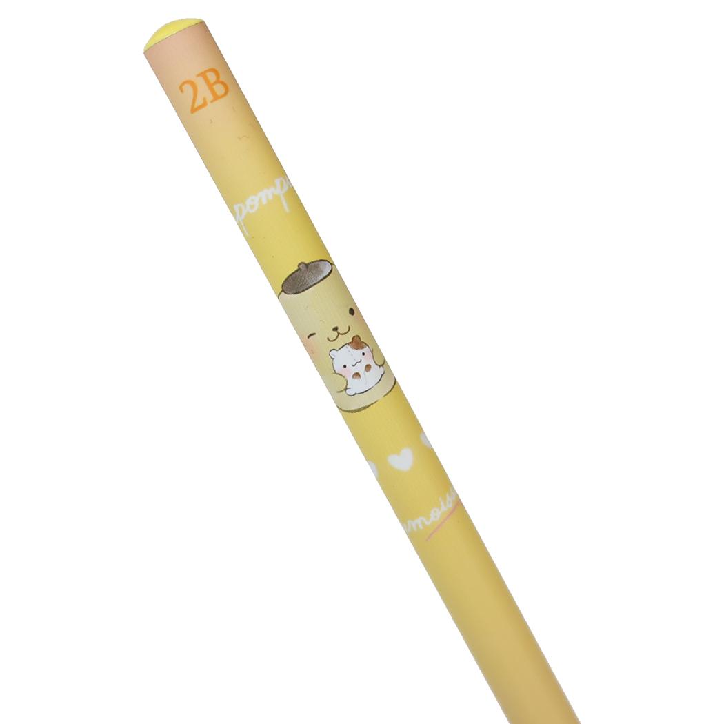 ポムポムプリン 鉛筆 ノーマル鉛筆2B サンリオ カミオジャパン えんぴつ 新学期準備文具 筆記用具 小学生 キャラクター グッズ メール便可 シネマコレクション