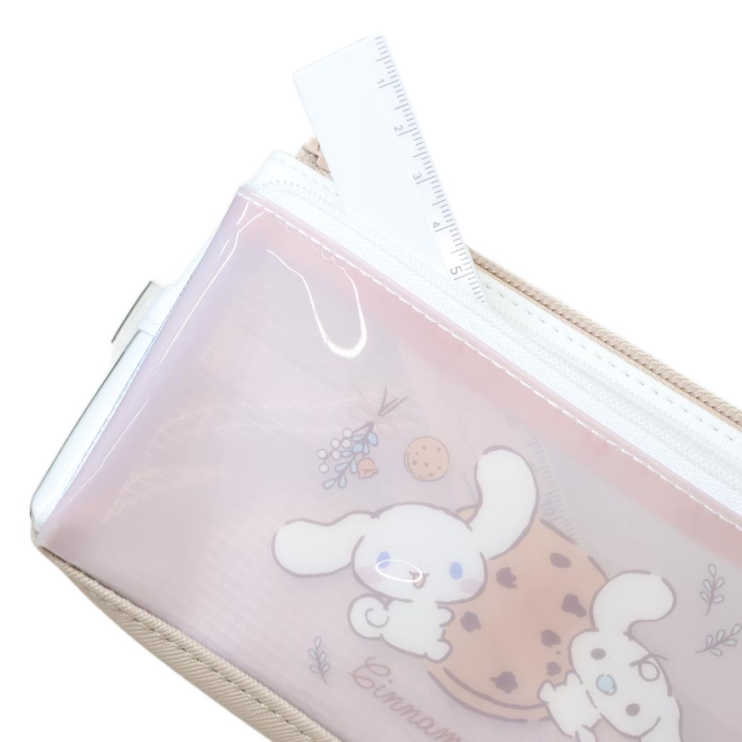 シナモロール ペンポーチ サンカクフラップペンケース サンリオ カミオジャパン 筆箱 新学期準備文具 かわいい キャラクター グッズ シネマコレクション