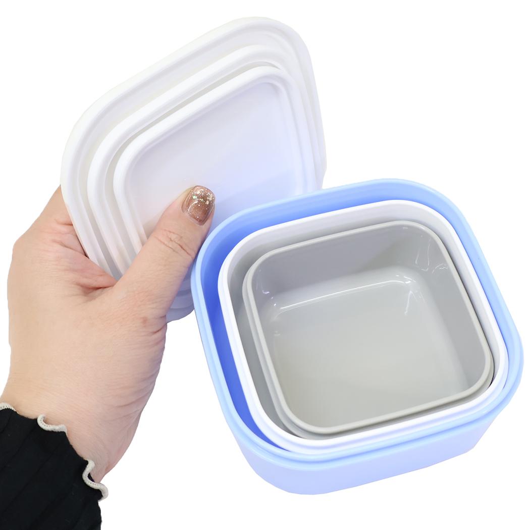 シナモロール お弁当箱 抗菌 入れ子ランチボックス 3個入り モノクロリボン サンリオ カミオジャパン 新学期準備 日本製 キャラクター グッズ シネマコレクション