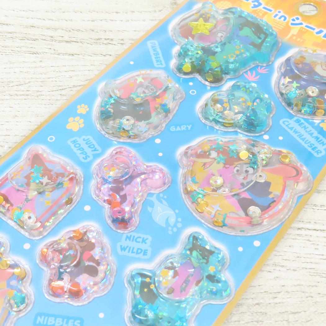 ズートピア シールシート ウォーターインシール スタンダード ディズニー カミオジャパン