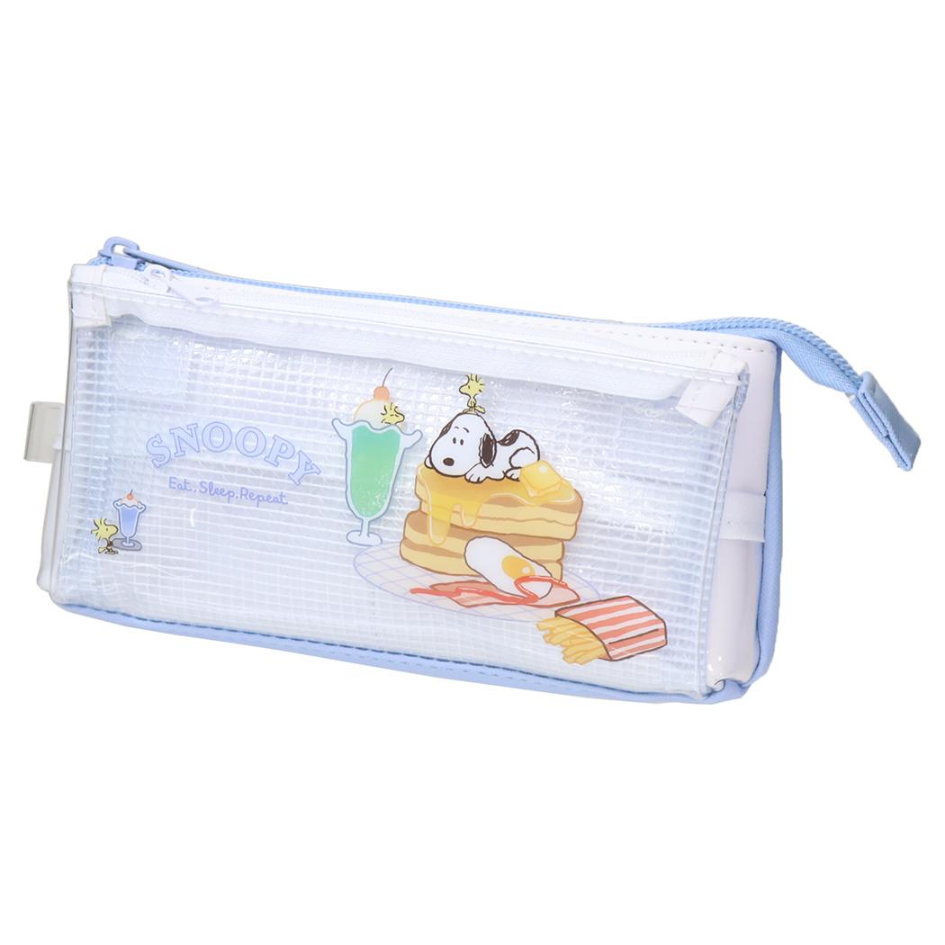 スヌーピー ペンポーチ サンカクフラップペンケース YUMYUM DINER ピーナッツ カミオジャパン 新学期準備文具 キャラクター グッズ シネマコレクション