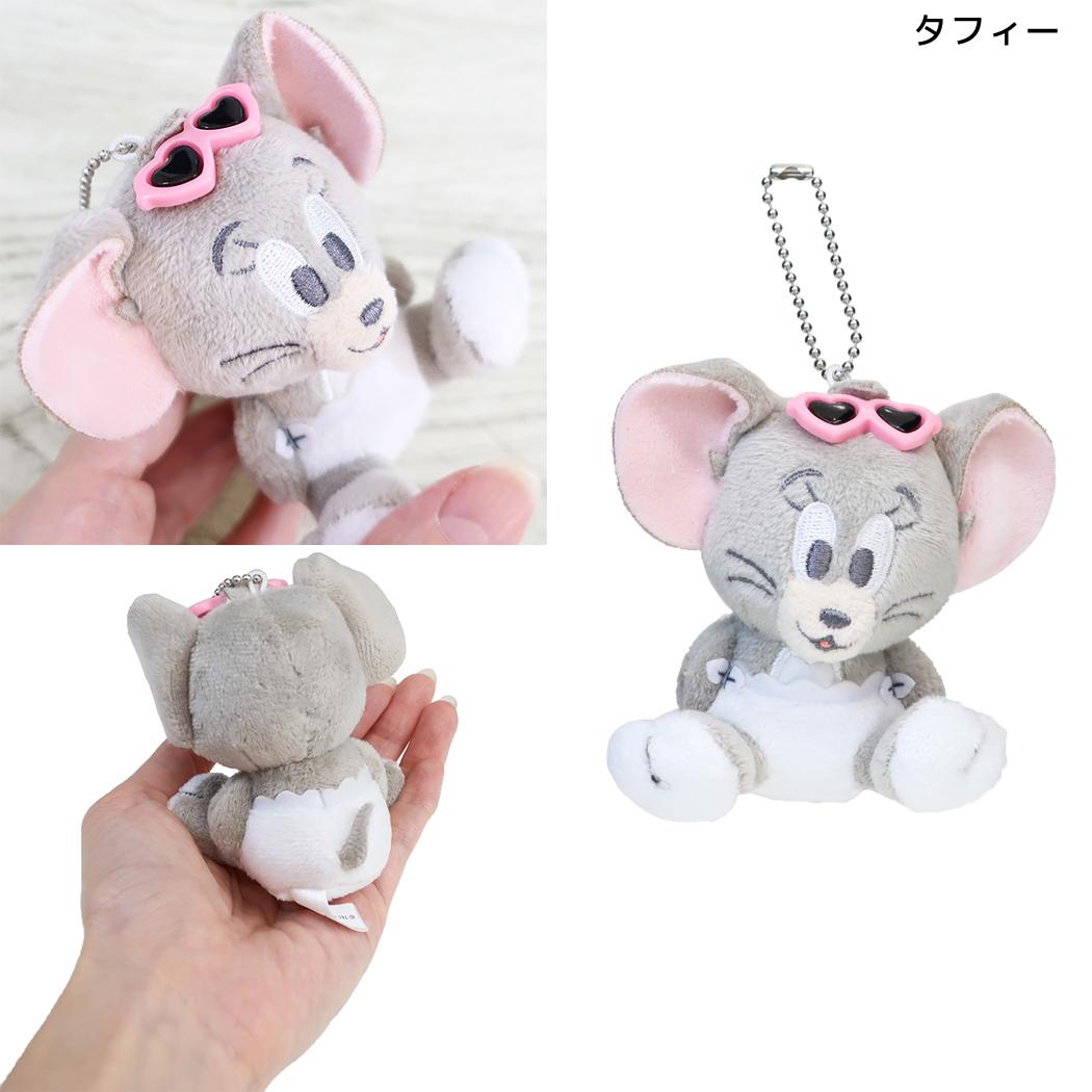 トムとジェリー ぬいぐるみ サングラスマスコットキーホルダー タフィー ワーナーブラザース カミオジャパン