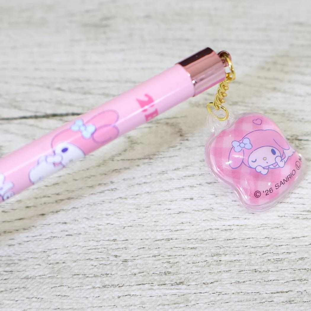 マイメロディ 鉛筆 ドロップチャームえんぴつ 2B ワンダフルワールド サンリオ カミオジャパン 新学期準備文具 筆記用具 小学生 キャラクター グッズ メール便可 シネマコレクション